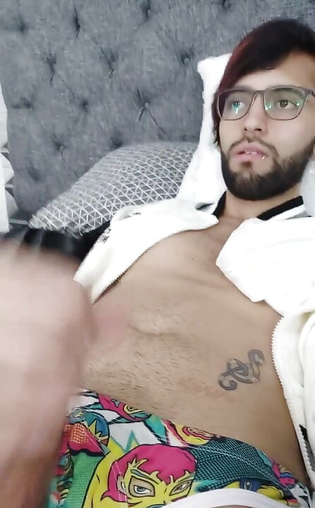 I was so horny after a show I had to shoot a nice load