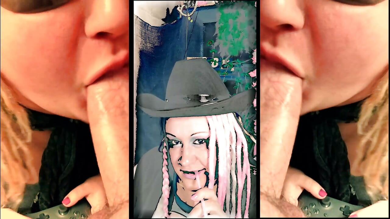 Turning straight cowboys into cocksucking sissies BJ with cumshot ending