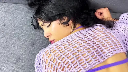 Scared Latina Takes Her First BBC - Shy Deepthroat & Hard Backshots