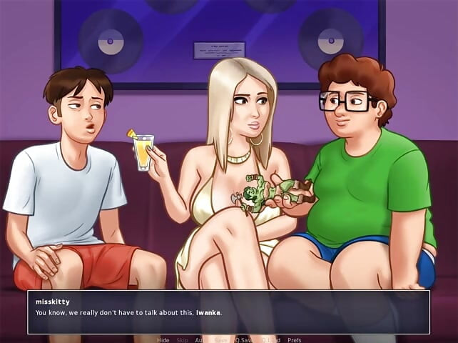 Summertime Saga bahagian 244 - awek liar oleh Misskitty2k