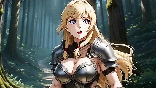 Enemy Sorceress and Futa Soldier Forbidden Hentai Fuck