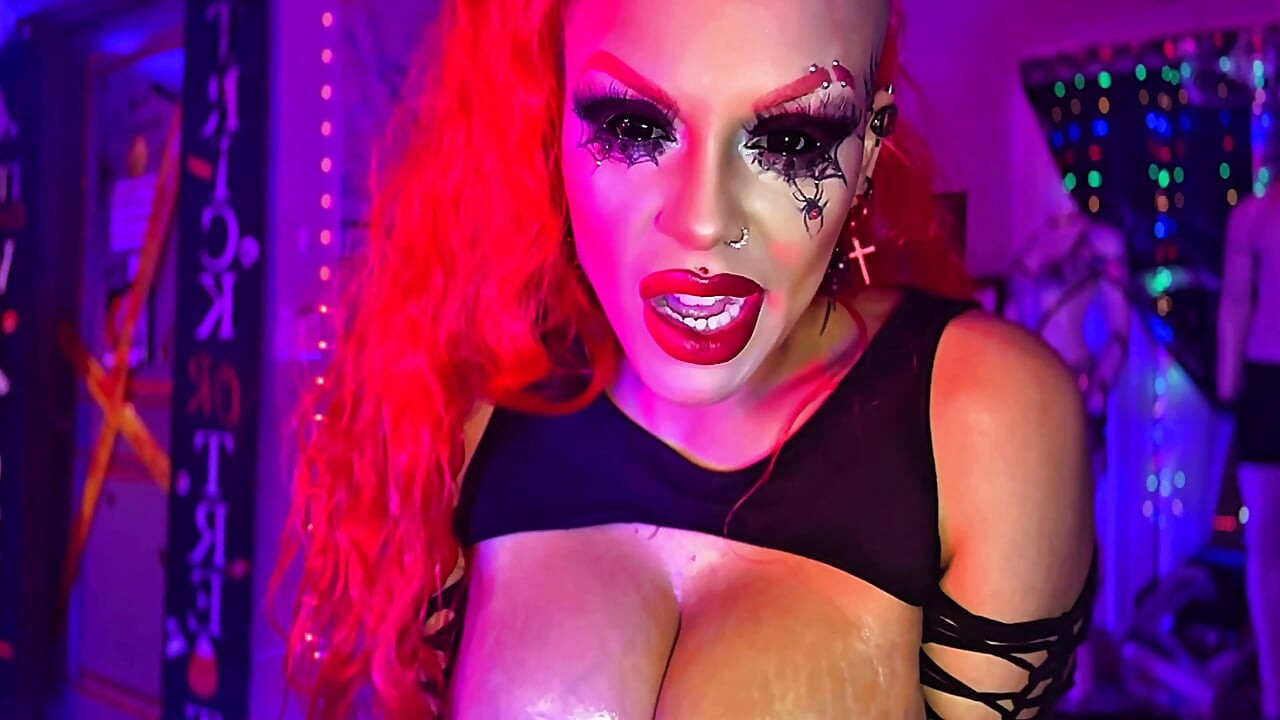 4K Ruined by the Spider Queen Filthy Strip to JOI