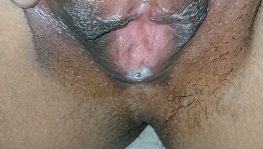 Sexy Indian wife masturbating Creamy pussy and ass
