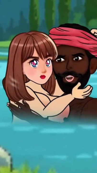 22歳のサビーナは村の男の池で大きなペニスとセックスし、ペニスの水を落とした。黒くて濃い... |クリップ1