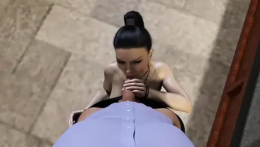 Sei still und tanzen: betrügende ehefrau, arschficken in der Öffentlichkeit, toiletten-episode 30