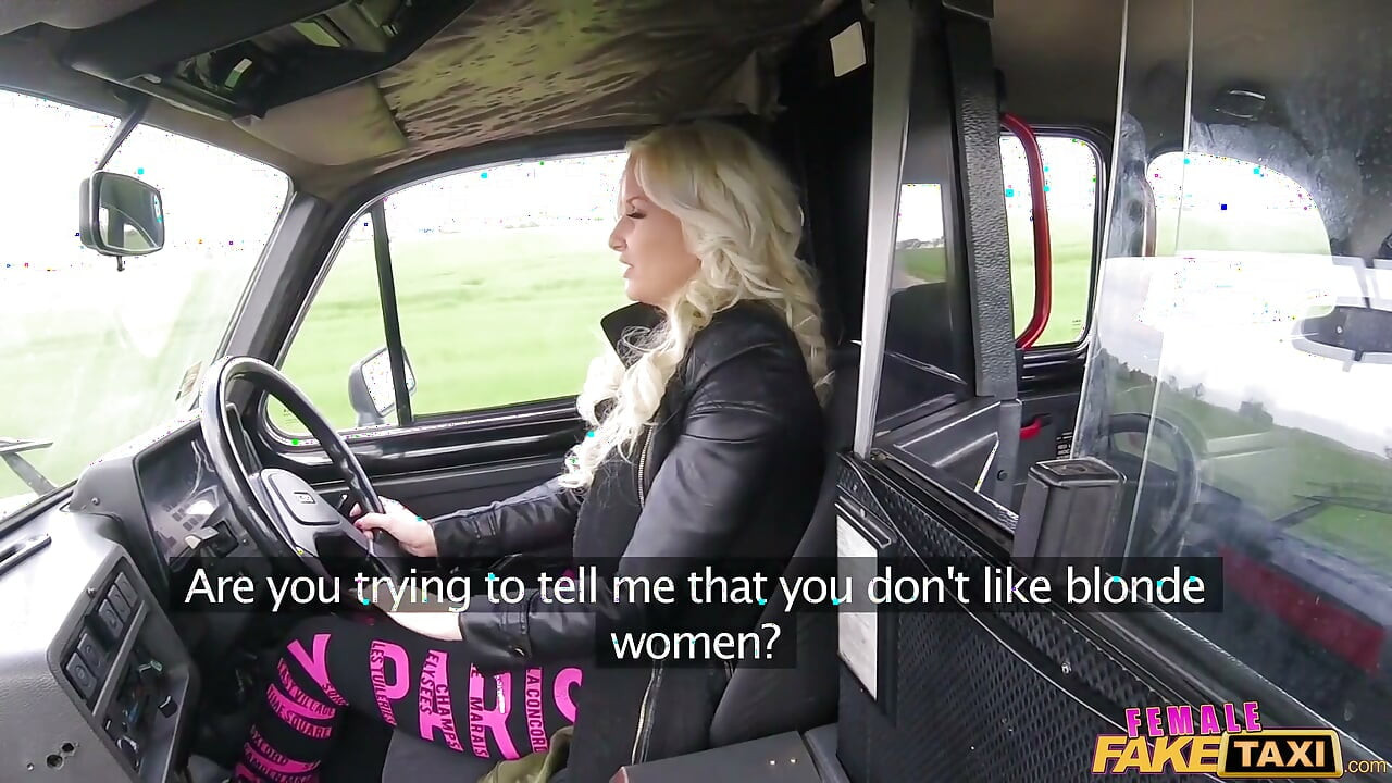 Female Fake Taxi - Busty Czech Driver Gets a Big Cock in Her MILF Pussy