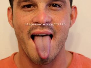 Tongue Fetish - Cody Lakeview Tongue Video 3