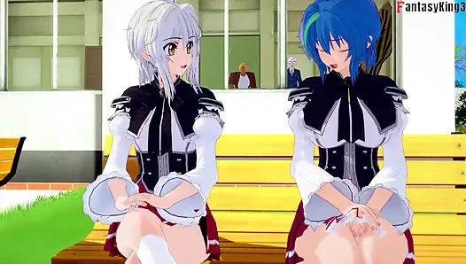 Koneko diperas seks di kereta - serial dxd ntr madness