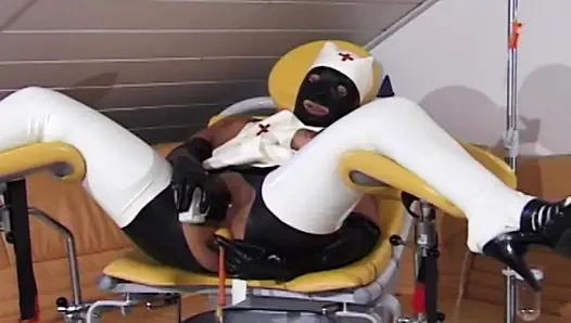 BDSM addicted German slut tied up and fucked in the ass