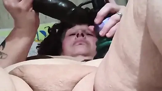 She Bursts Out in Cum When You Give Her Sime