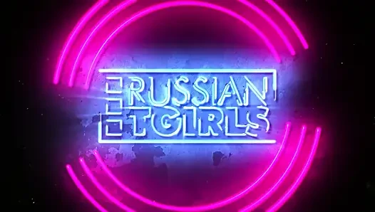 RUSSIAN TGIRLS - Busty Witch Serves a Sexy Pink Tease