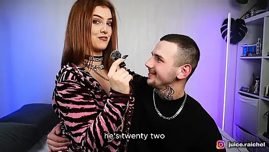 Dia menjilati memeknya dan menyetubuhinya dengan keras di mulut dan memek. Video bocor pertamaku