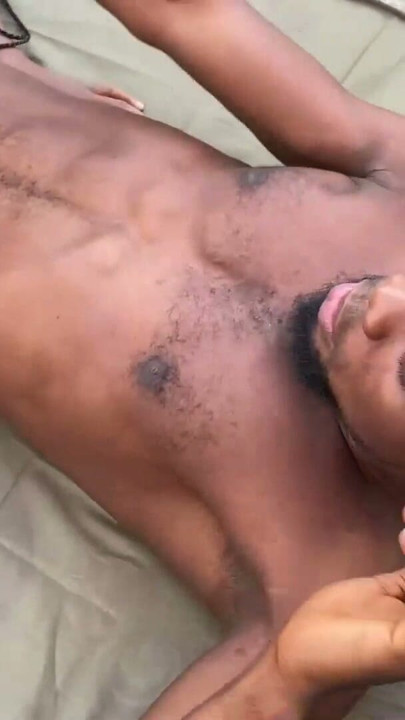 This Nigerian ebony had to show her man she is a blowjob queen, she sucked him so good that he wanted it outdoors. | Clip 1