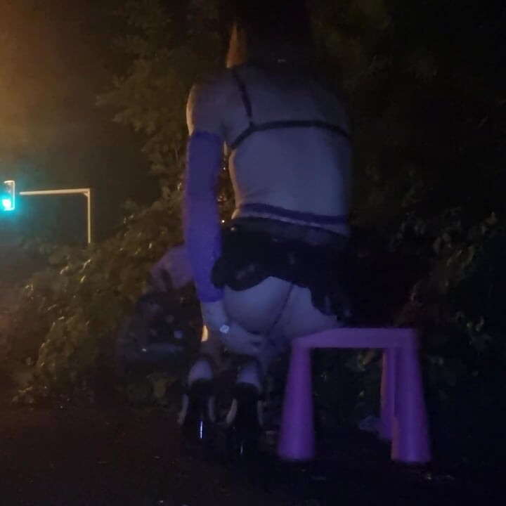 A Whore in a Mini-Skirt Ras du CuL, on the Edge of the🛣Nationale 7 in BRUNOy. 2H00 VaneSsaBiTCHx PariSChienneTrvprod⁹¹