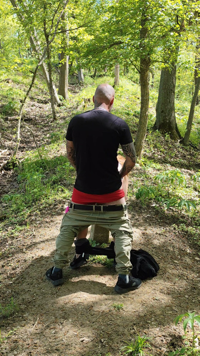 They fucked my hungry pussy while hiking!!! | Clip 2