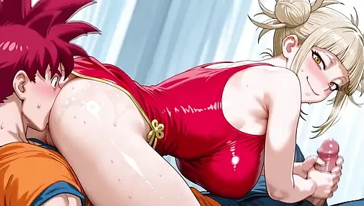 Goku(merah) (db) X Himiko (mha)