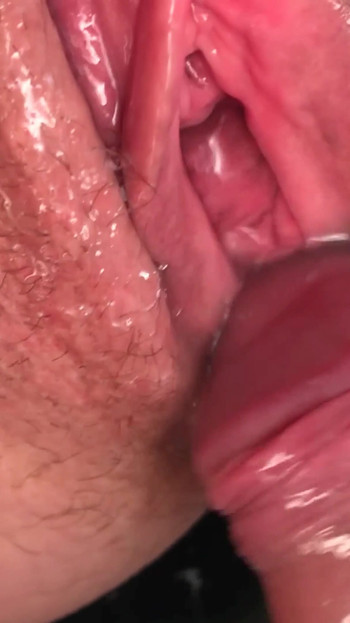 Powerful moment from "Urine therapy. Pissing while fucking. Pee inside the pussy. Close-Up."