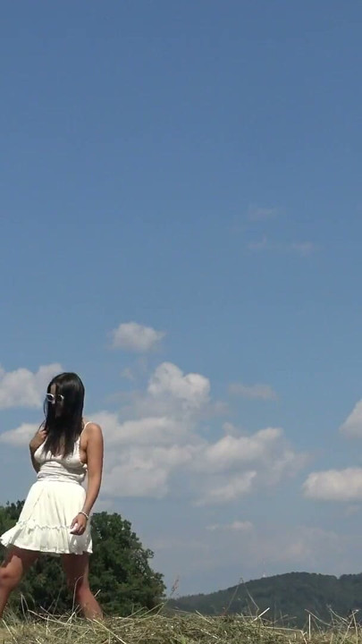 No Panties No Bra Girls Play Volleyball Outdoors in the Wild to show Boobs and Pussy on a Summer Day | Clip 2