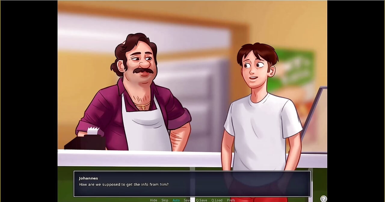 Summertime saga - Eva had her baby ... Johannes fucked Maria while tony was there