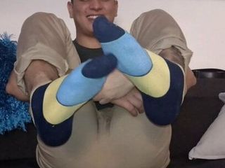 Kurze Socken (schwule Füße)