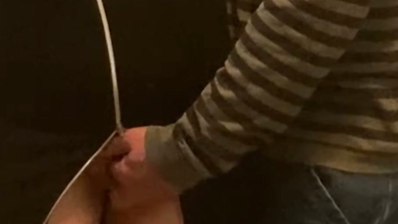 Fingering A Slut's Shaved Pussy in Public