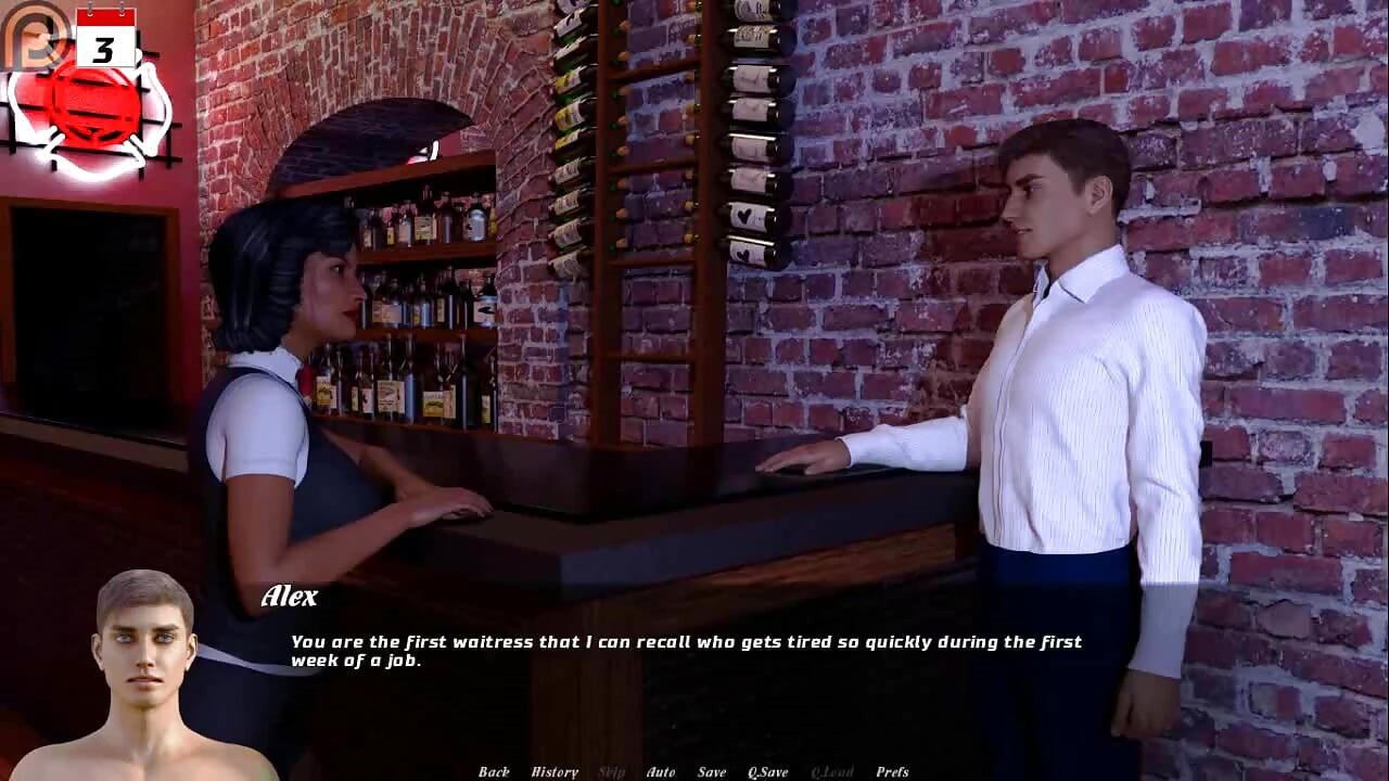 Milf's tale sexy mature waitress - ep. 2