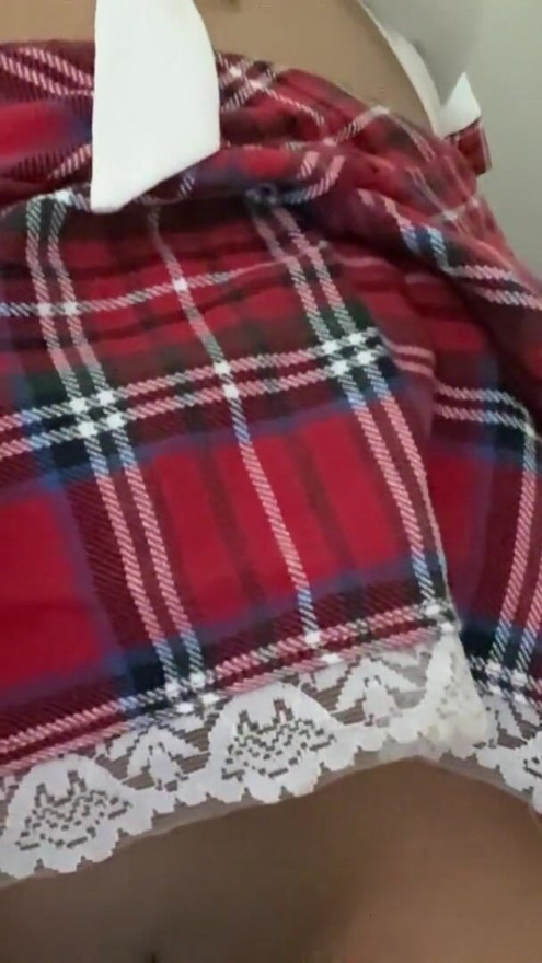 Sexy school girl undress teasing video | Clip 1