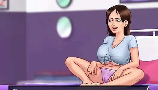 Summertime Saga - Jenny asked me to help her take nudes