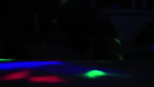 Romantic Couple Almost Break Bed and Camera in Sex Party