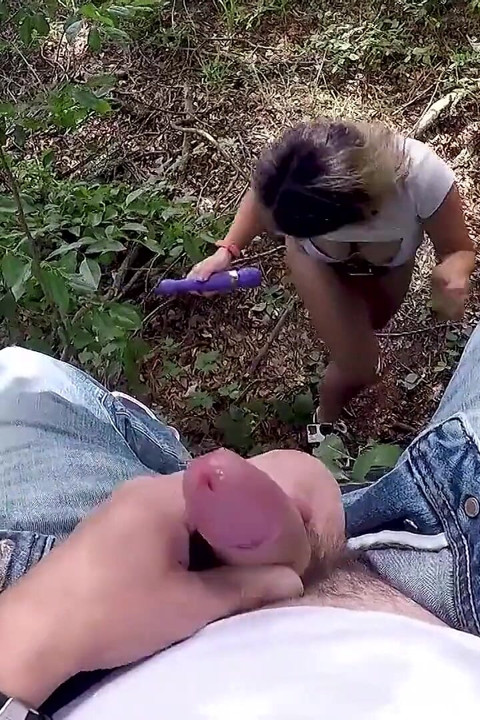 Outdoor POV Fuck Blow