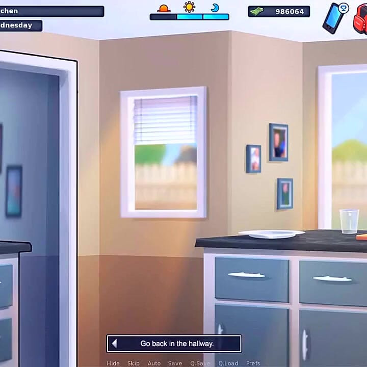 Summertime saga: stepdaughter and stepson caught their stepmother masturbating in her bed ep 43