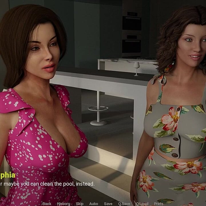 熟女浮気3P - Away From Home #19 - 大人のセックスゲームウォークスルー