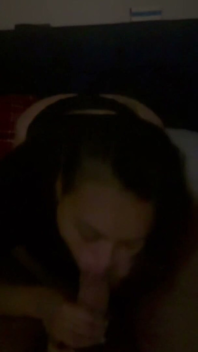 Ruby Exposed Blowjob in Black Thong | Clip 1