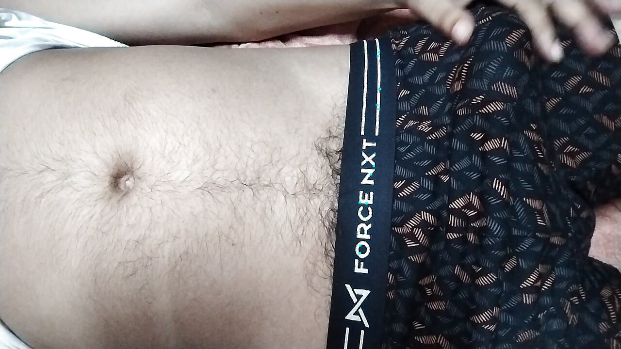 Teen boy doing masterbating at his store room