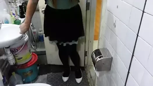 Pump porn video – White Patent Pumps with Black Pantyhose Teaser 22