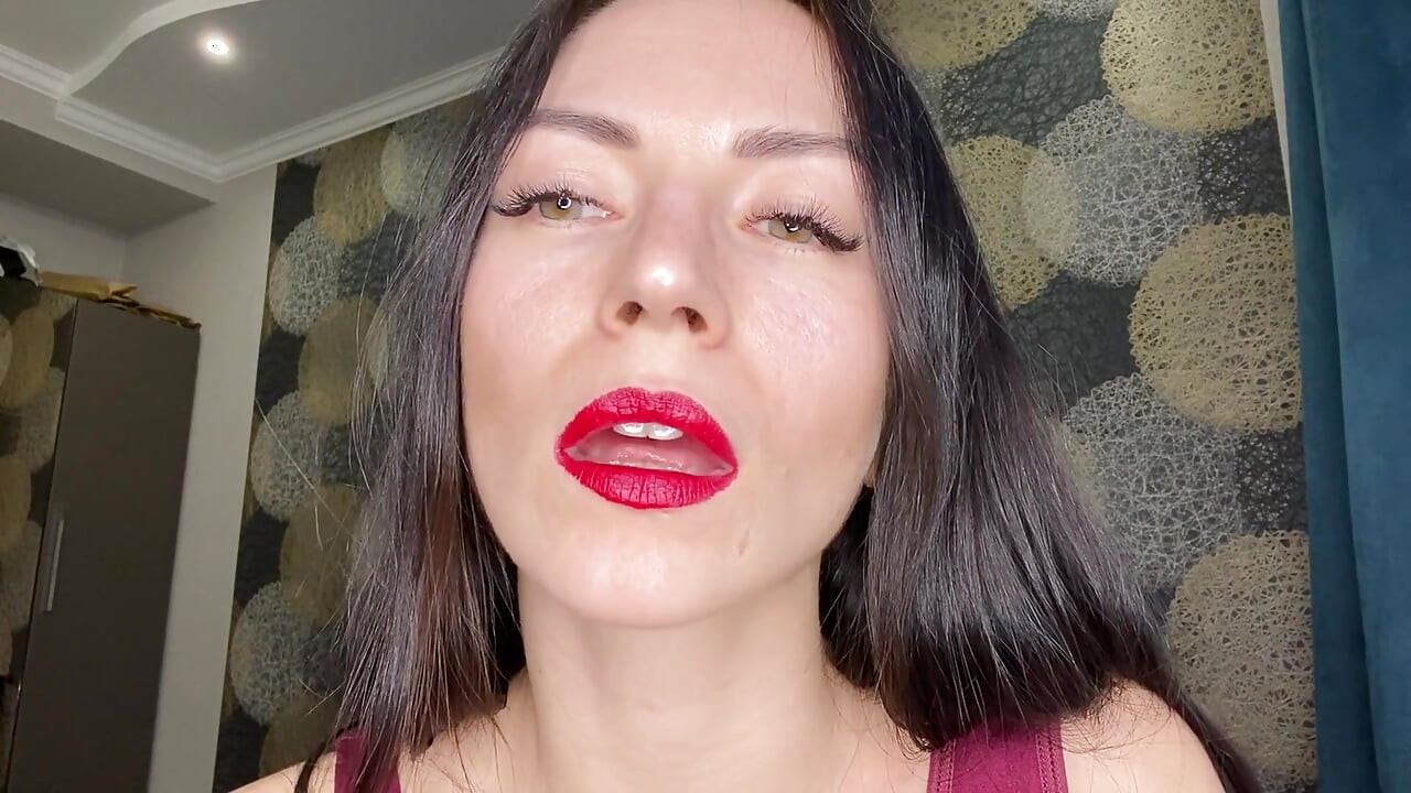 Gezicht, mond, lippenfetisj reuzinges