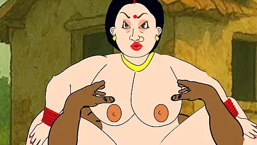 Part 4  big ass indian aunty sushilaa  fucked very hard in open