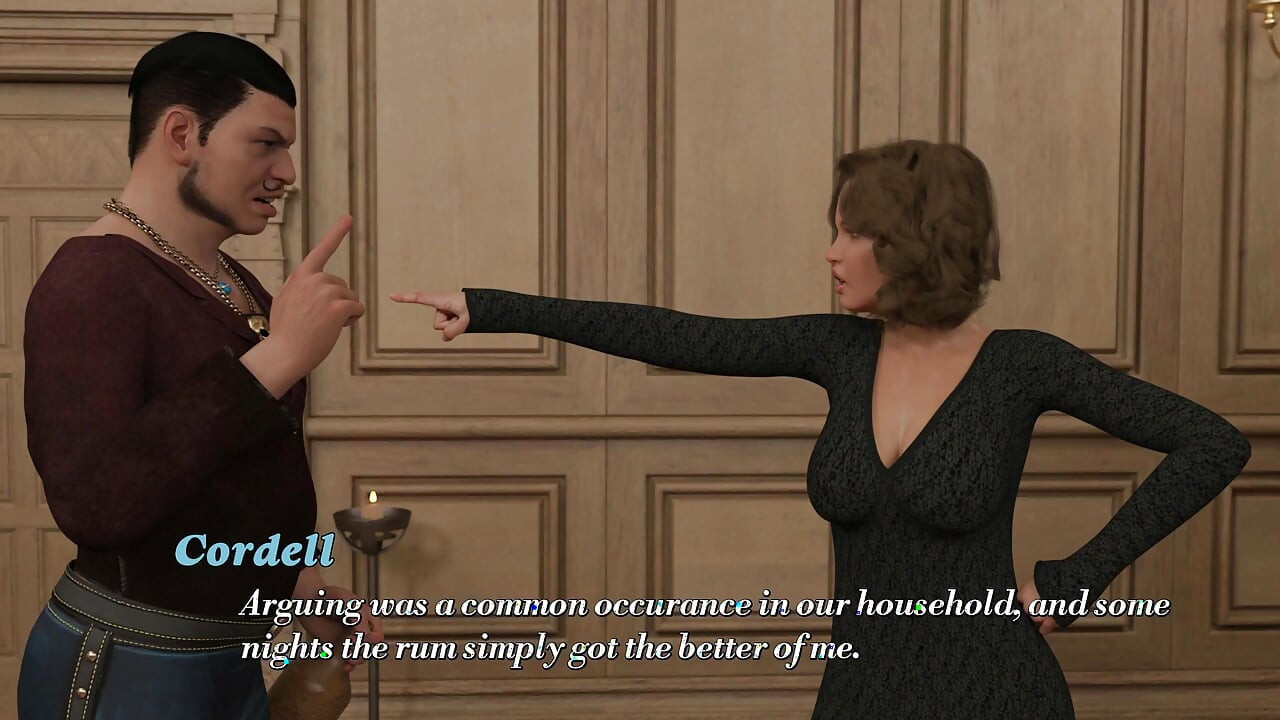 Lustful Voyage - V0.4 - Cordell contou a Clyde a história de como sua esposa o traiu