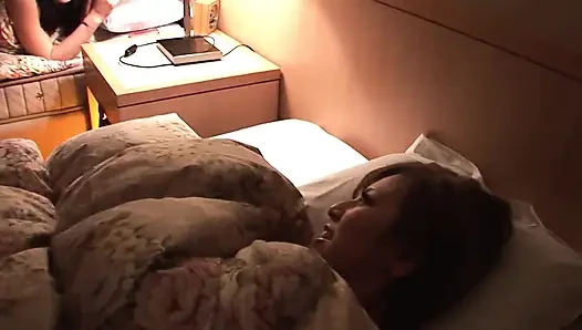 Asian Sex Experience Scene 4: Two Japanese Babes Masturbating Together with Their Hands Until Orgasm