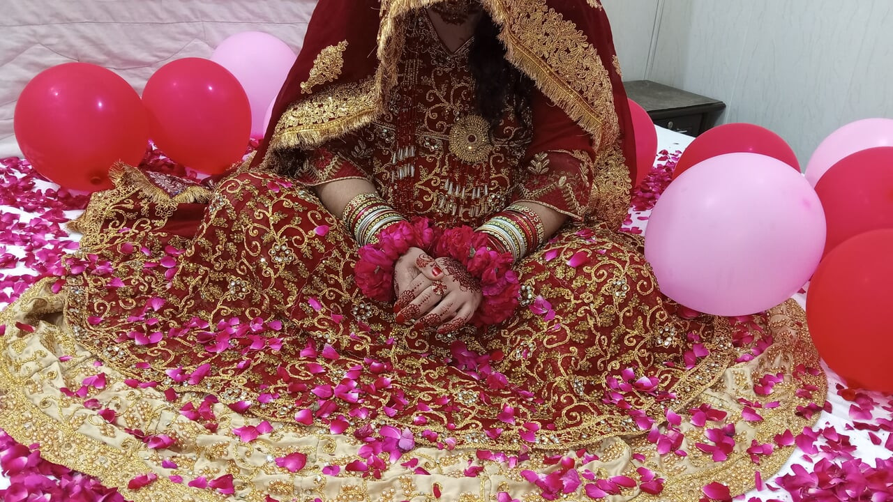 First Night - newlywed Indian couple’s beautiful beginning