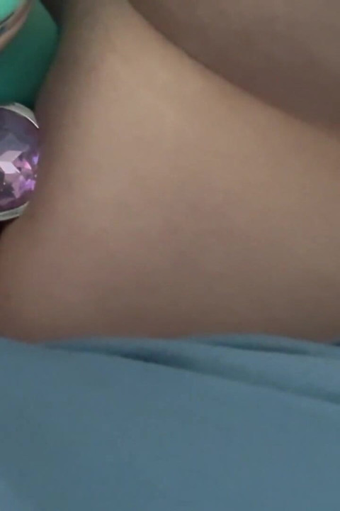 Butt Plug, Stockings, and Thrusting Dildo