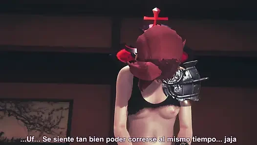 Poser JINX League of legens Fucking futanari girl - 3D FULL animation