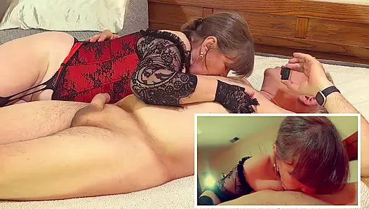 Oma Sergeant Peppers Bijou Bordell-schätzchen Blowjob 73023fap