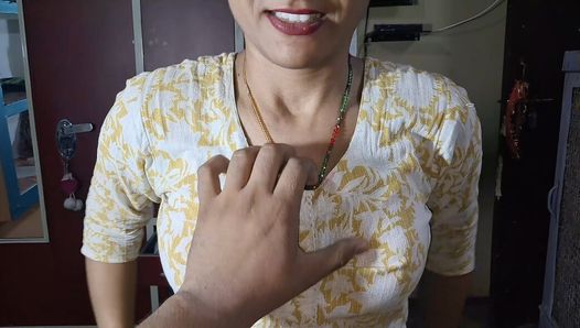 Indyjska żona daje najlepsze obciąganie i bierze spermę w ustach