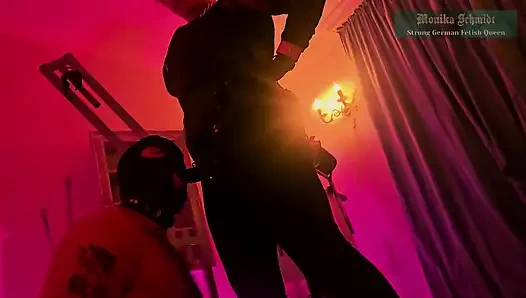 Monika Schmidt Blowjob Training Cuckolding Strapon Bitch Spitting Verbal Humiliation