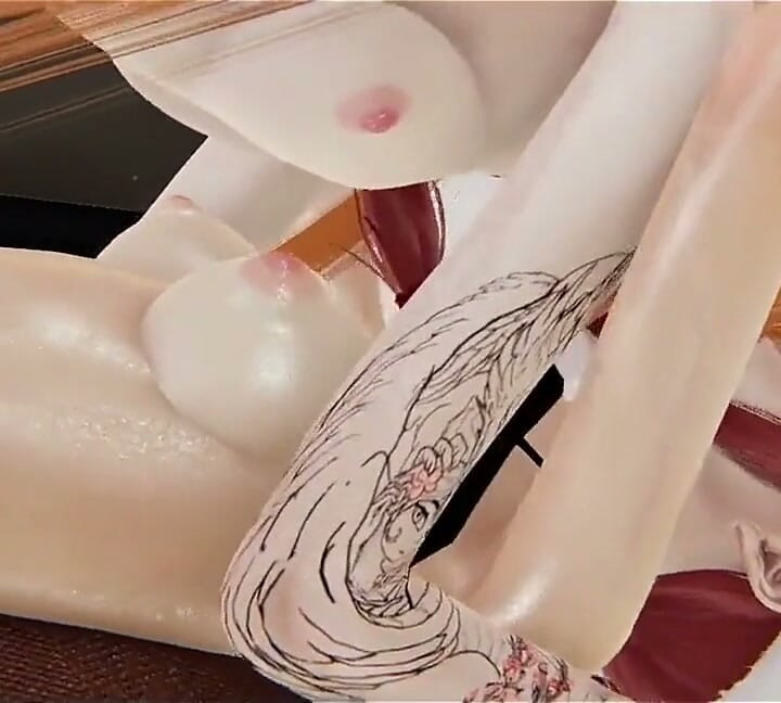 Το Λουρί και η Άγρια - Makima X Power Yuri (Κοινό Dildo) - Chainsaw Man Hentai