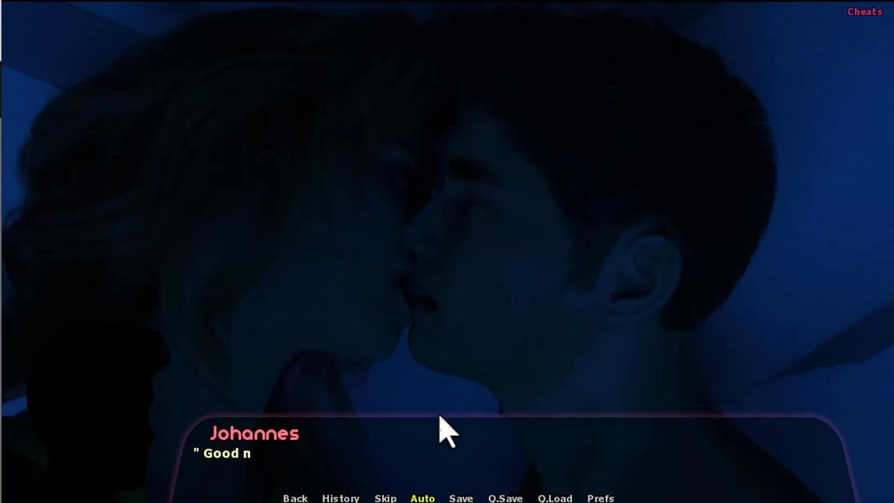 Haley Story #5 - Johannes tried to play with Haley's pussy