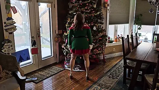 Mami, hausfrau, RIESIGE titten und dicker arsch zu Weihnachten nur fans Reife MILF