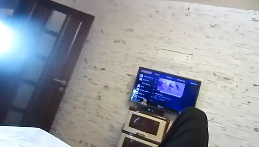 Üvey annemi bana sakso çekmesi için ikna ettim