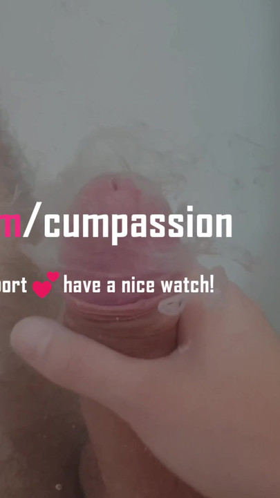 Thrilling moment from "Hot Teen Bath Handjob With Underwater Cumshot! POV!"